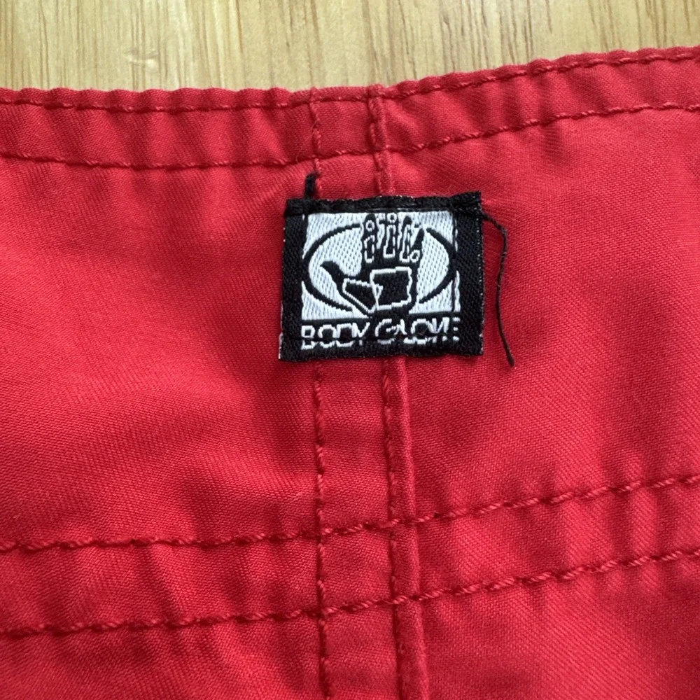 Body Glove Men's‎ Board Shorts Swim Trunks Size 40 Red Drawstring Waist